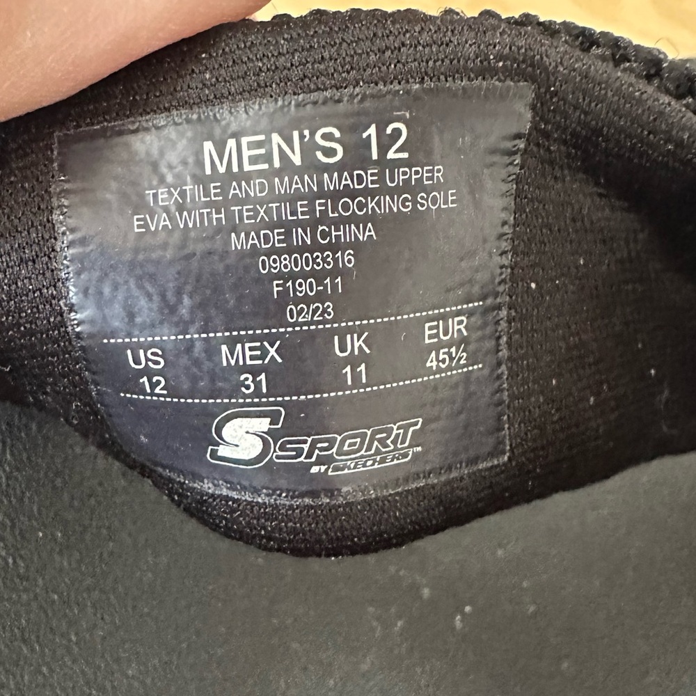 Skechers Men’s Black Sport Sandals - Picture 14 of 15